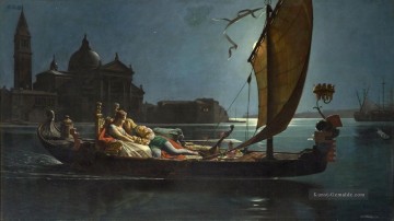 La Lune de Miel a Venise Jean Jules Antoine Lecomte du Nouy Orientalist Realism Ölgemälde